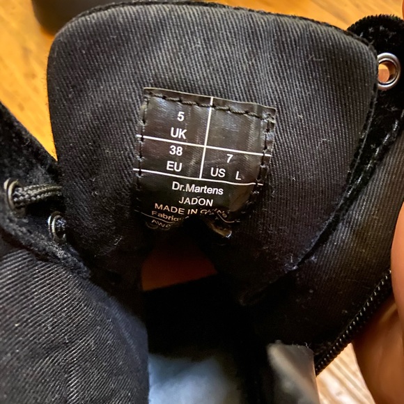 Dr. Martens Velour Jadons! - Picture 9 of 10